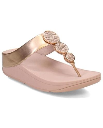 Fitflop Sandales BASKETS HALO BEAD-CIRCLE - Rose