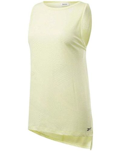 Reebok Chemise TS Burnout Tank - Jaune