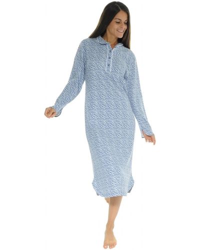 Christian Cane Pyjamas / Chemises de nuit JESS - Bleu