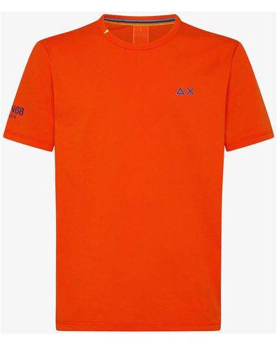 Sun 68 T-shirt T33140 03 - Orange