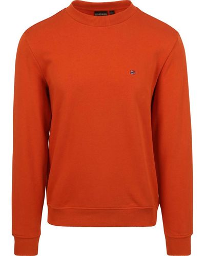 Napapijri Sweat-shirt Sweater Orange