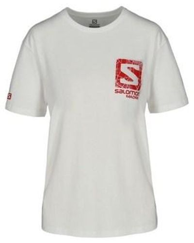 Salomon T-shirt Madrid - Blanc