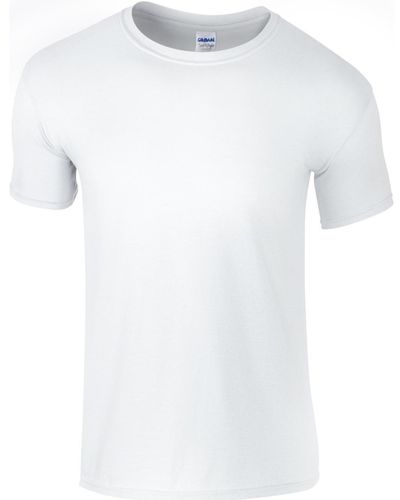 Gildan T-shirt Softstyle - Blanc