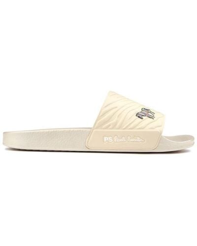 Paul Smith Claquettes Nyro Diapositives - Blanc