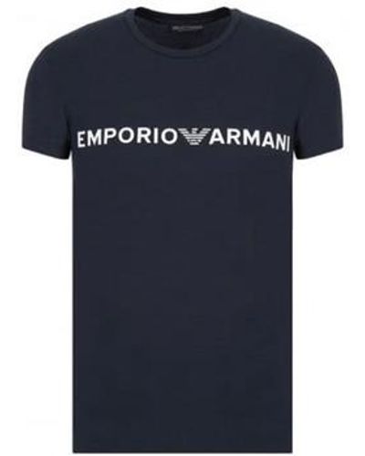 EA7 Debardeur Tee shirt Emporio Armani bleu marine 11035 2R516 00135 - S