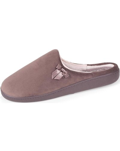 Isotoner Chaussons Chaussons Mules - Violet
