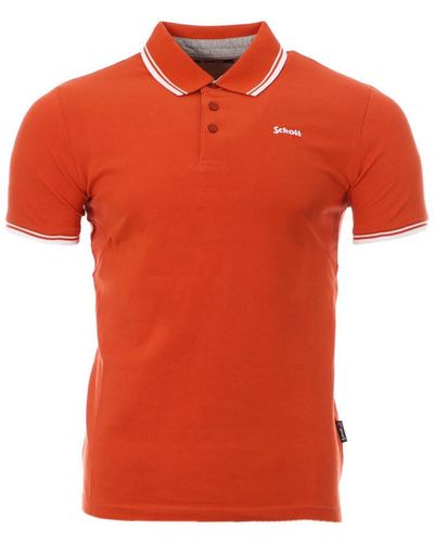 Schott Nyc T-shirt PSBRYAN21 - Orange