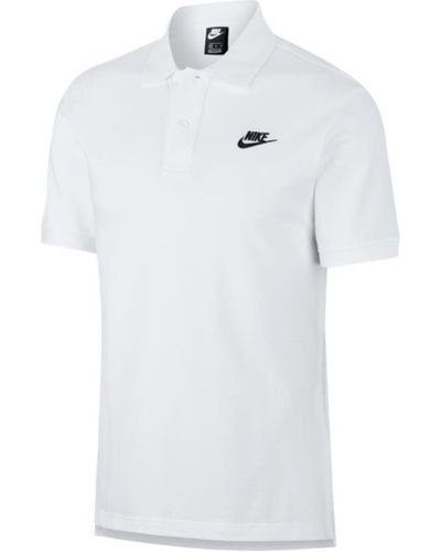 Nike Polo Sportswear pour - Blanc