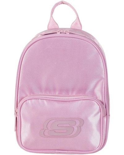 Skechers Sac a dos Mini Logo Backpack - Rose