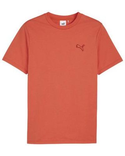PUMA T-shirt TEE SHIRT ANZARUN 2 - BLACK- WHITE-RED - 42 - Orange