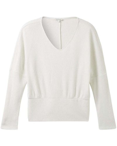 Tom Tailor Sweat-shirt 156972VTAH23 - Blanc