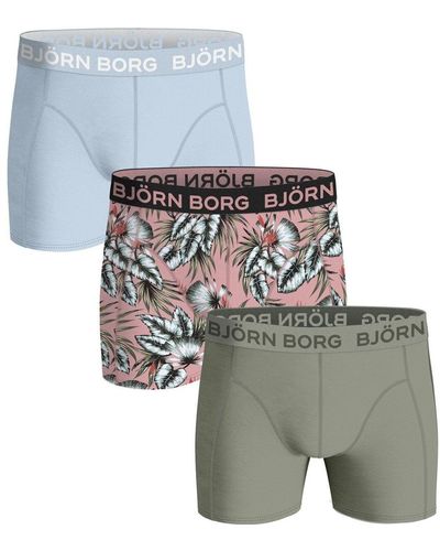 Björn Borg Caleçons Boxer-shorts Lot de 3 Multicolour - Multicolore