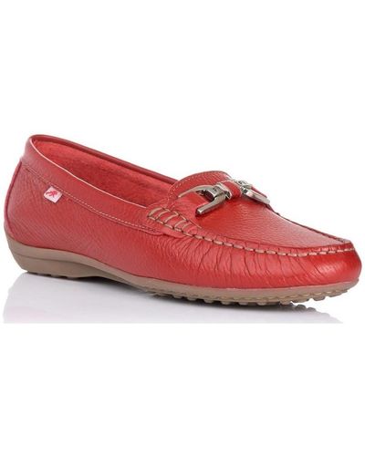 Fluchos Baskets basses MOCASSINS F0804 - Rouge