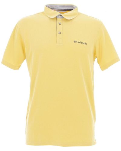 Columbia Polo Nelson point polo - Jaune