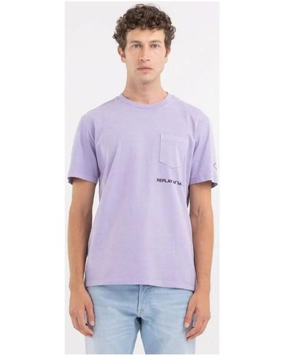 Replay T-shirt M6815.22662G-627 - Violet