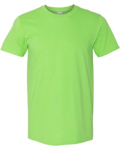 Gildan T-shirt Softstyle - Vert