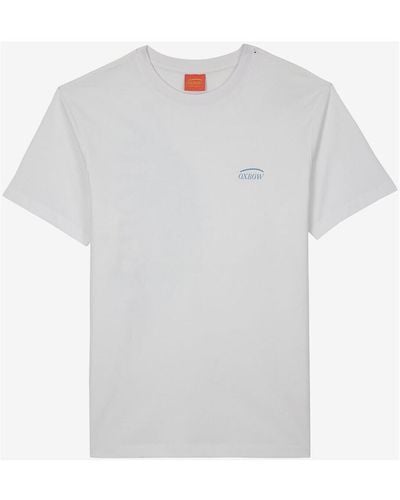 Oxbow T-shirt Tee shirt manches courtes graphique THRIMP - Blanc