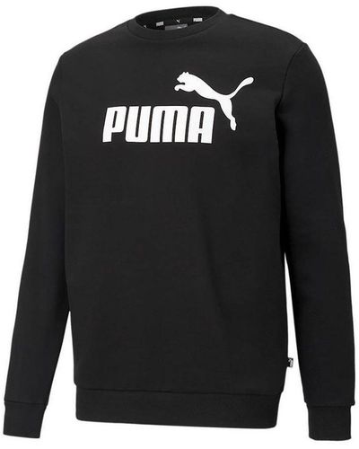 PUMA Sweat-shirt Essentials Big Logo - Noir