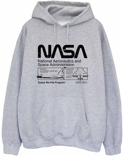 NASA Sweat-shirt BI2189 - Gris