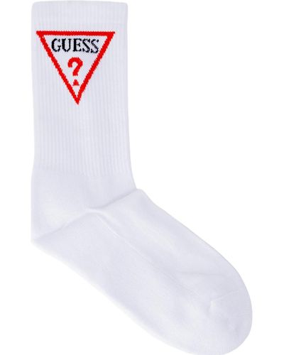 Guess Chaussettes V2GZ00 ZZ00I - Blanc