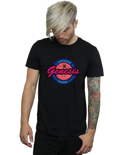 Genesis T-shirt Neon Logo - Noir