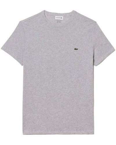 Lacoste T-shirt Regular Fit T-Shirt - Gris Chine