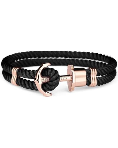 Cleor Bijoux Bracelet en acier - Noir