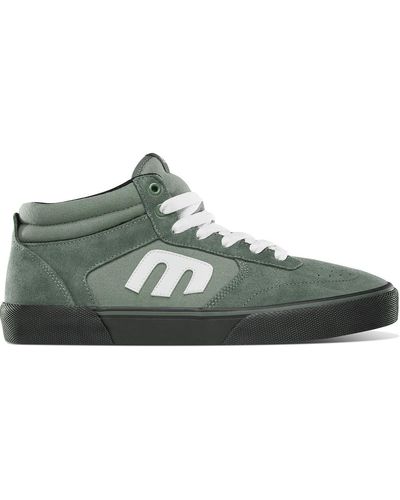 Etnies Chaussures de Skate WINDROW VULC MID GREEN WHITE BLACK - Vert