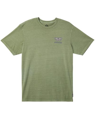 Quiksilver T-shirt Harsh Mellow - Vert