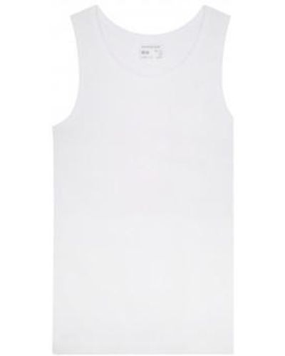 Mariner Pyjamas / Chemises de nuit Débardeur 100% Coton - Blanc