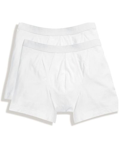 Fruit Of The Loom Boxers Classic - Blanc