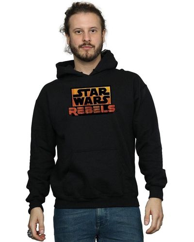 Disney Sweat-shirt Rebels Logo - Noir