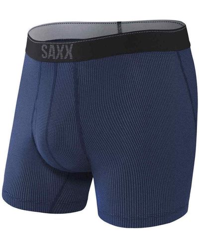 Saxx Underwear Co. Jogging QT QUICK DRY MESH BB FLY - Bleu