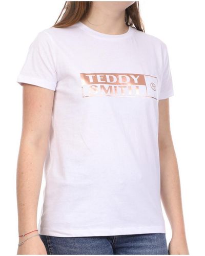 Teddy Smith T-shirt 31015166D - Blanc