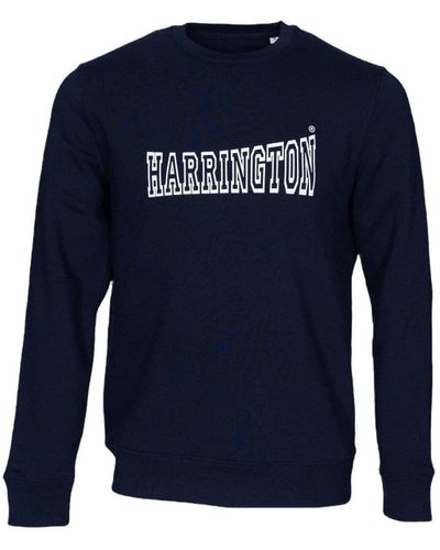 Harrington Sweat-shirt Sweat-shirt marine - Bleu