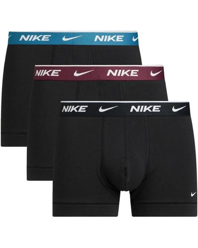 Nike Boxers Trunk 3pk - Noir