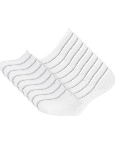 Suitable Socquettes Chaussettes de Sport Lot de 9 Blanc