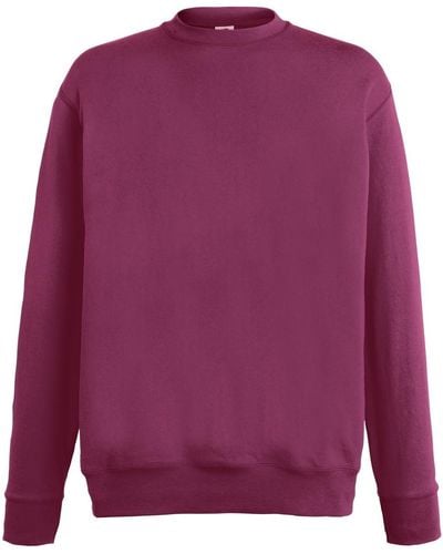 Fruit Of The Loom Sweat-shirt SS926 - Violet