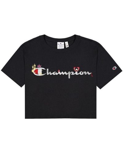 Champion T-shirt - Noir