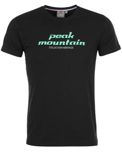 Peak Mountain T-shirt T-shirt manches courtes COSMO - Noir