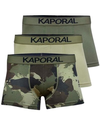 Kaporal Boxers Pack x3 lustrm09 - Vert