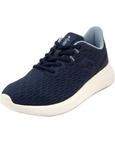 Lotto Leggenda Baskets Chaussures, Basket, Textile - 216516 - Bleu