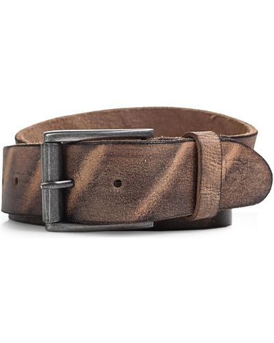 Lois Ceinture Ceinture pour hommes en cuir authentique - Marron