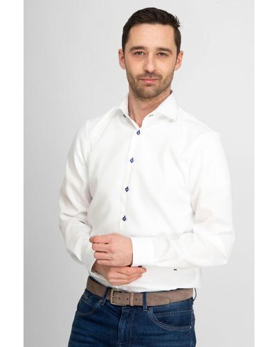 Suitable Chemise Chemise Roy Oxford Blanche
