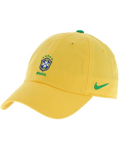 Nike Bresil casquette brazil hommes Casquette en jaune