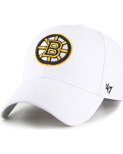 '47 Casquette NHL CAP BOSTON BRUINS MVP WHITE - Métallisé