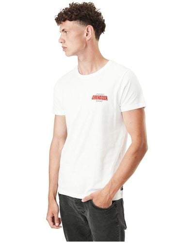 Capslab T-shirt Tee shirt en coton Goldorak - Blanc