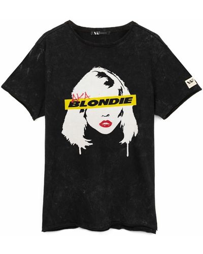 BLONDIE T-shirt AKA - Noir