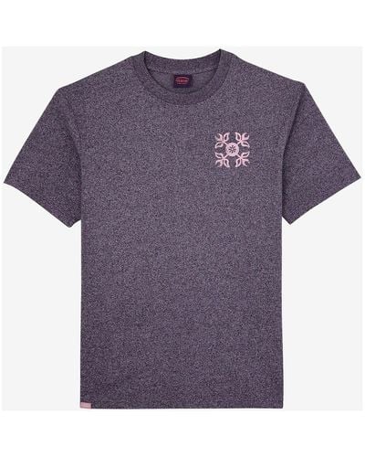 Oxbow T-shirt Tee-shirt manches courtes imprimé P2TEROZ - Violet