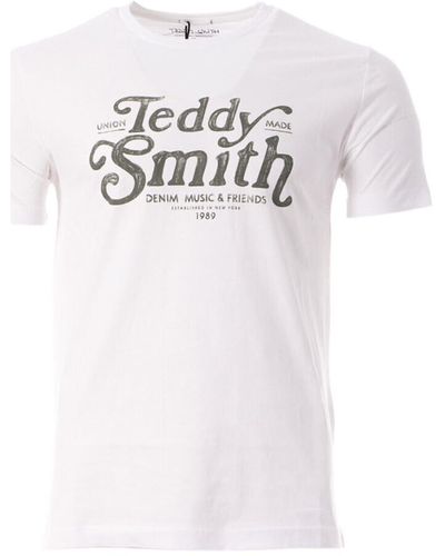 Teddy Smith T-shirt 11016809D - Blanc